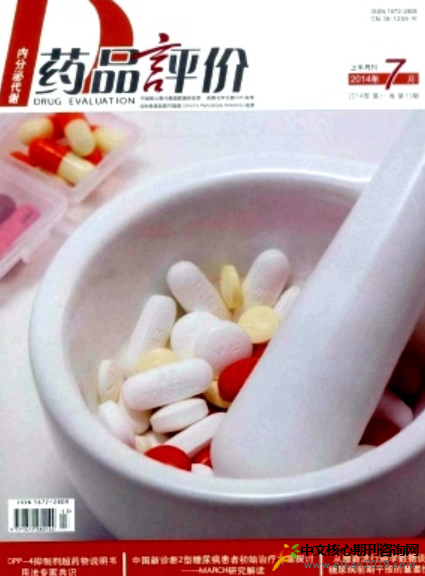 药品评价是国家级期刊吗